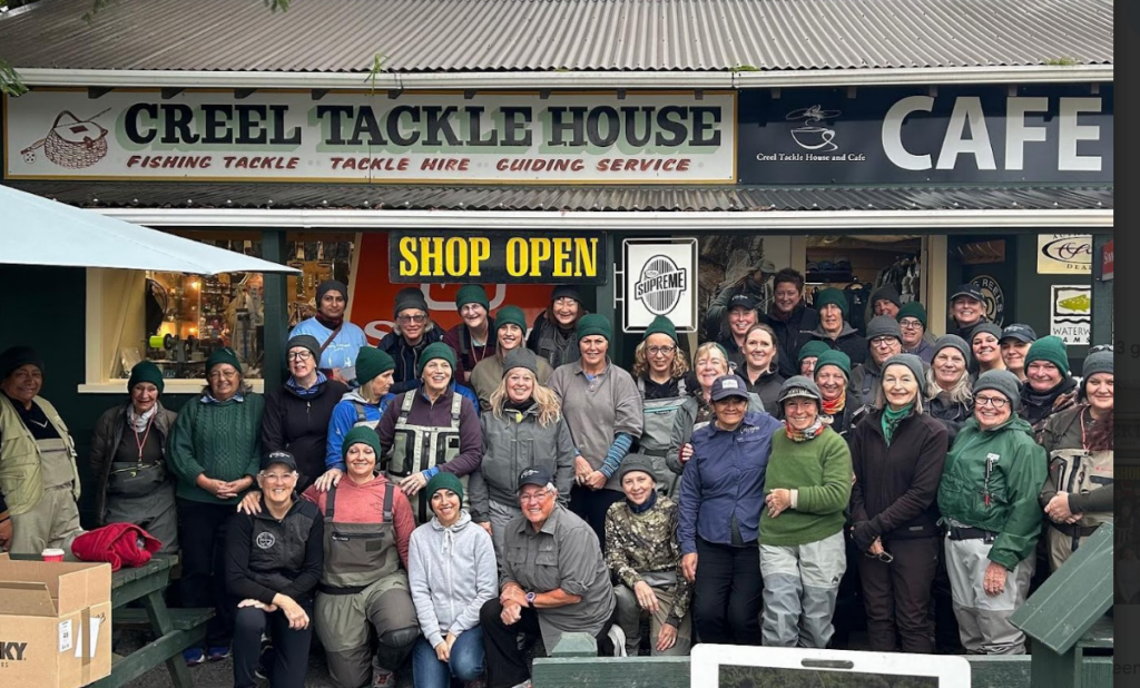 A new record was set when a growing number of women got together to fish at the annual Central Plateau Women's Fly Fishing Social Tournament in July 23